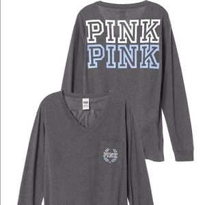 Grey Victoria’s Secret PINK long sleeve